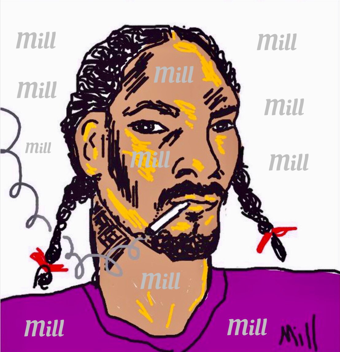 Snoop Dawg cartoon